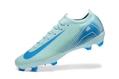 Men's Nike Air Zoom Mercurial Vapor 16 Elite FG Football Boots - Jade/White/Blue
