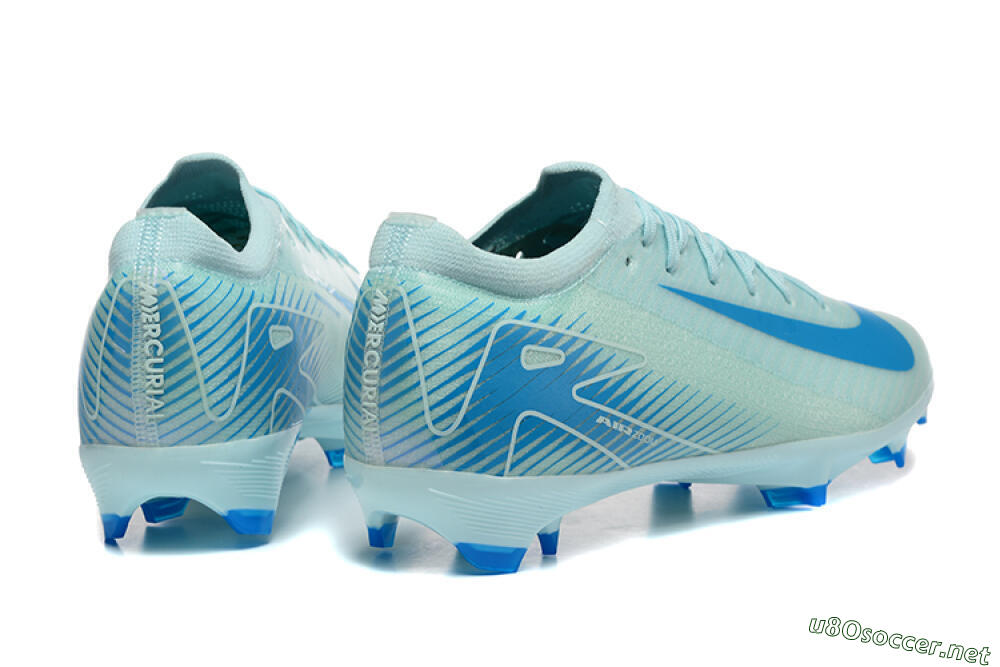 Men's Nike Air Zoom Mercurial Vapor 16 Elite FG Football Boots - Jade/White/Blue 9