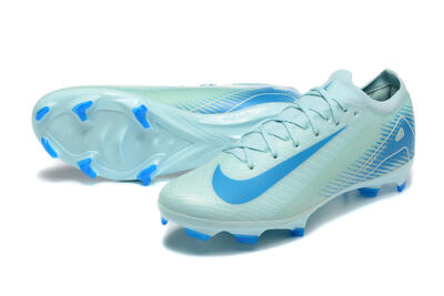 Men's Nike Air Zoom Mercurial Vapor 16 Elite FG Football Boots - Jade/White/Blue