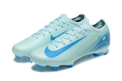 Men's Nike Air Zoom Mercurial Vapor 16 Elite FG Football Boots - Jade/White/Blue