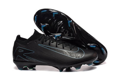 Men's Nike Air Zoom Mercurial Vapor 16 Elite FG Football Boots - Black/Blue