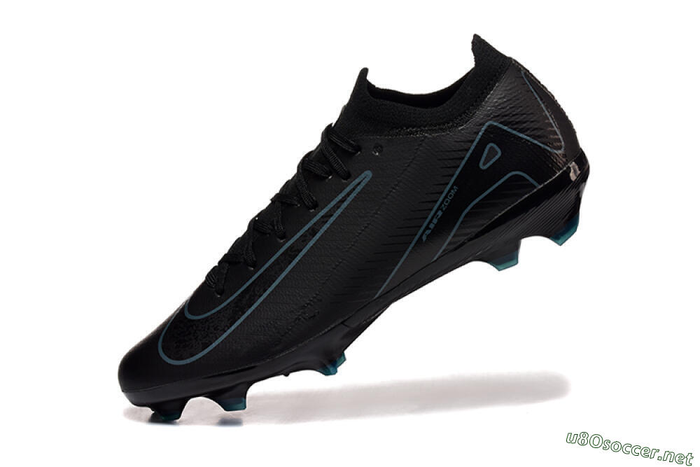 Men's Nike Air Zoom Mercurial Vapor 16 Elite FG Football Boots - Black/Blue 8