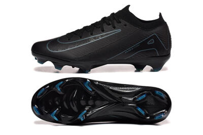 Men's Nike Air Zoom Mercurial Vapor 16 Elite FG Football Boots - Black/Blue