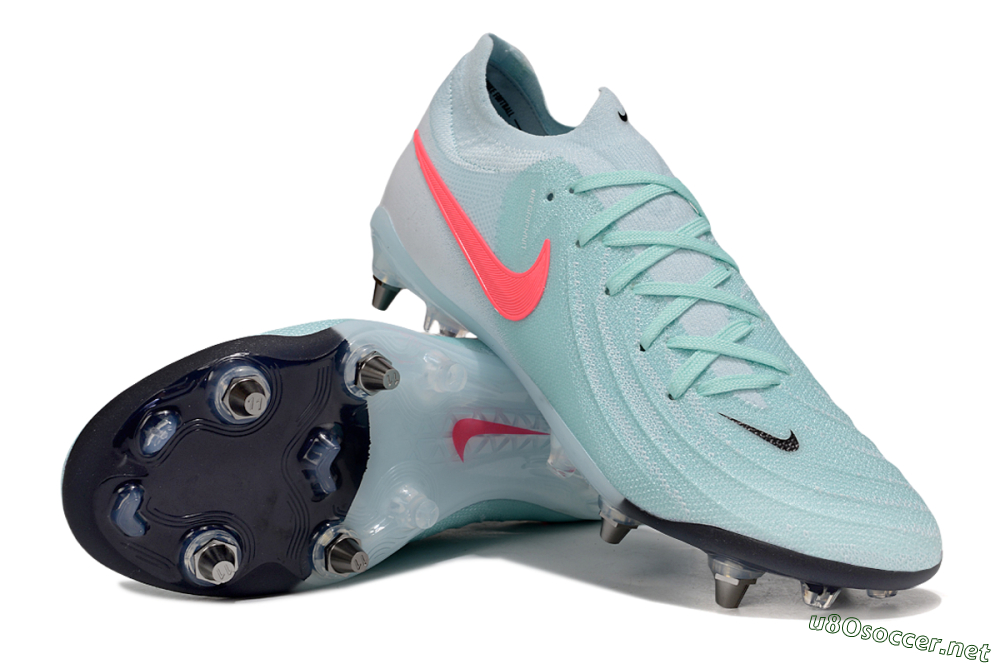 Men's Nike Phantom GX 2 Elite SG Football Boots - Jade/Pink/Blue 3