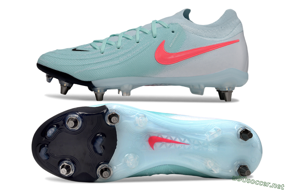 Men's Nike Phantom GX 2 Elite SG Football Boots - Jade/Pink/Blue 1