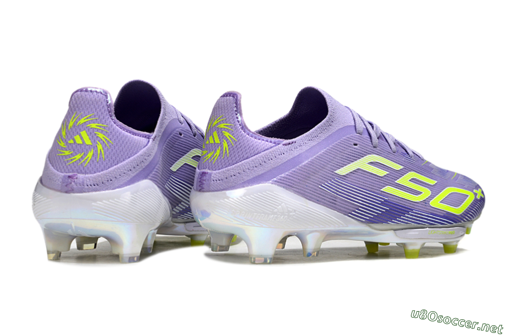 Men's Adidas F50+ Elite Lightstrike Pro FG Football Boots - Purple/White/Yellow 6