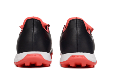 Unisex Adidas Predator Elite Foldover Tongue TF Football Shoes - Black/White/Red