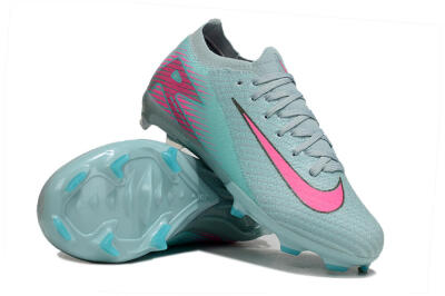 Kids Nike Air Zoom Mercurial Vapor 16 Elite FG Football Boots - Jade/Pink/Silver