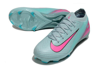 Kids Nike Air Zoom Mercurial Vapor 16 Elite FG Football Boots - Jade/Pink/Silver
