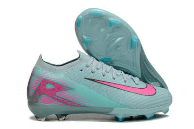 Kids Nike Air Zoom Mercurial Vapor 16 Elite FG Football Boots - Jade/Pink/Silver
