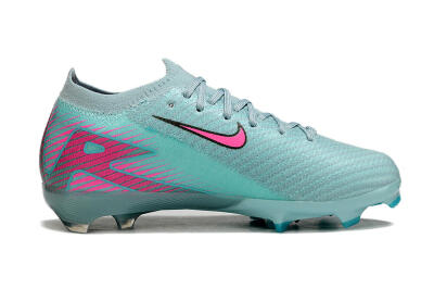 Kids Nike Air Zoom Mercurial Vapor 16 Elite FG Football Boots - Jade/Pink/Silver