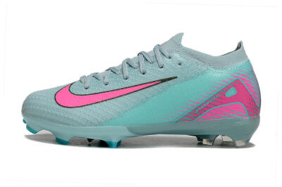Kids Nike Air Zoom Mercurial Vapor 16 Elite FG Football Boots - Jade/Pink/Silver
