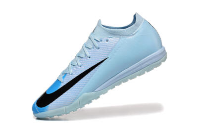 Men's Nike Air Zoom Mercurial Vapor 16 Elite TF Football Shoes - Jade/Blue/Black
