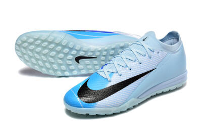 Men's Nike Air Zoom Mercurial Vapor 16 Elite TF Football Shoes - Jade/Blue/Black