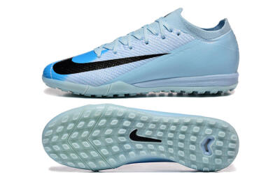 Men's Nike Air Zoom Mercurial Vapor 16 Elite TF Football Shoes - Jade/Blue/Black