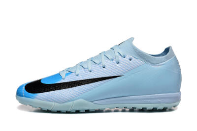 Men's Nike Air Zoom Mercurial Vapor 16 Elite TF Football Shoes - Jade/Blue/Black