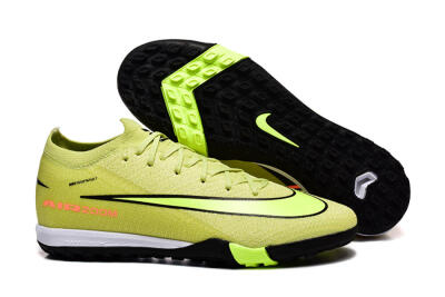 Men's Nike Air Zoom Mercurial Vapor 16 Elite TF Football Shoes - Yellow/Black/Red