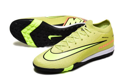 Men's Nike Air Zoom Mercurial Vapor 16 Elite TF Football Shoes - Yellow/Black/Red