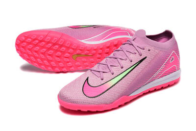 Men's Nike Air Zoom Mercurial Vapor 16 Elite TF Football Shoes - Pink/Yellow/White