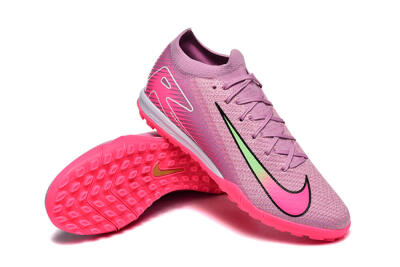 Men's Nike Air Zoom Mercurial Vapor 16 Elite TF Football Shoes - Pink/Yellow/White