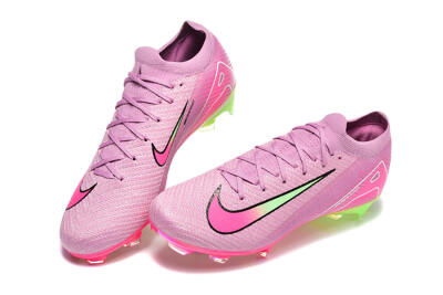 Men's Nike Air Zoom Mercurial Vapor 16 Elite FG Football Boots - Pink/Yellow/White