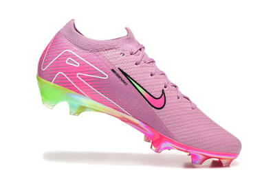Men's Nike Air Zoom Mercurial Vapor 16 Elite FG Football Boots - Pink/Yellow/White