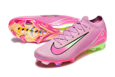 Men's Nike Air Zoom Mercurial Vapor 16 Elite FG Football Boots - Pink/Yellow/White