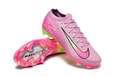 Men's Nike Air Zoom Mercurial Vapor 16 Elite FG Football Boots - Pink/Yellow/White
