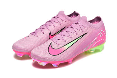 Men's Nike Air Zoom Mercurial Vapor 16 Elite FG Football Boots - Pink/Yellow/White