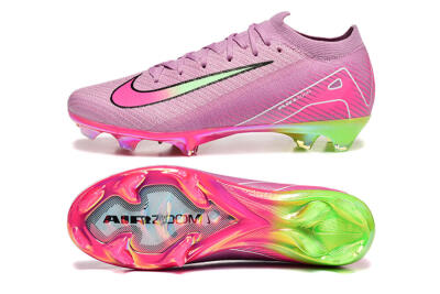 Men's Nike Air Zoom Mercurial Vapor 16 Elite FG Football Boots - Pink/Yellow/White