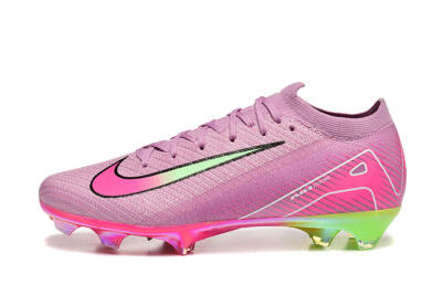 Men's Nike Air Zoom Mercurial Vapor 16 Elite FG Football Boots - Pink/Yellow/White