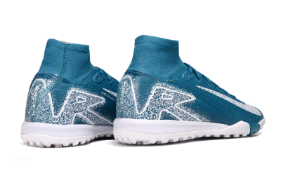 Unisex Nike Air Zoom Mercurial Superfly 10 Elite TF Football Shoes - Blue/White