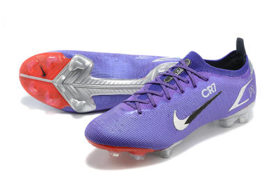 Men's Nike Mercurial Vapor 14 Elite FG Football Boots - Purple/Silver/Black