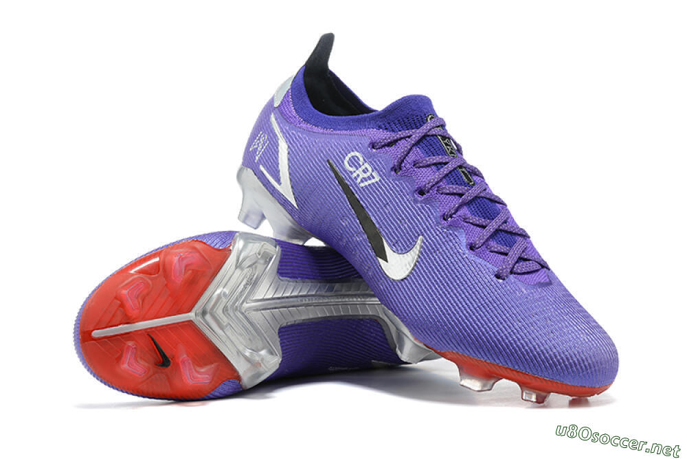 Men's Nike Mercurial Vapor 14 Elite FG Football Boots - Purple/Silver/Black 1