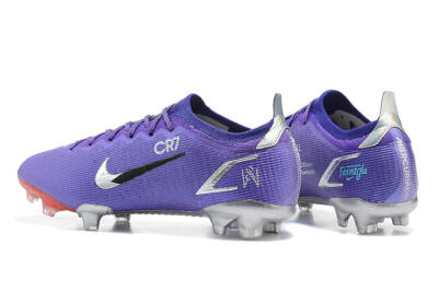 Men's Nike Mercurial Vapor 14 Elite FG Football Boots - Purple/Silver/Black