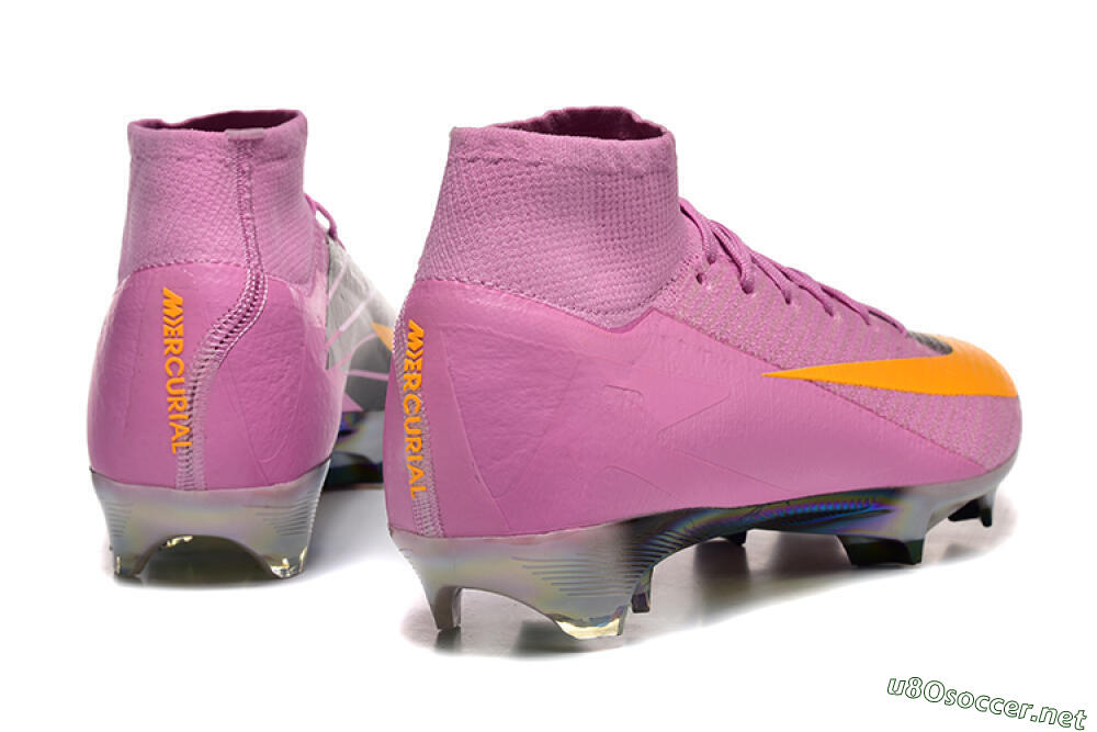 Men's Nike Air Zoom Mercurial Superfly 10 Elite FG Football Boots - Pink/Black/Yellow 9