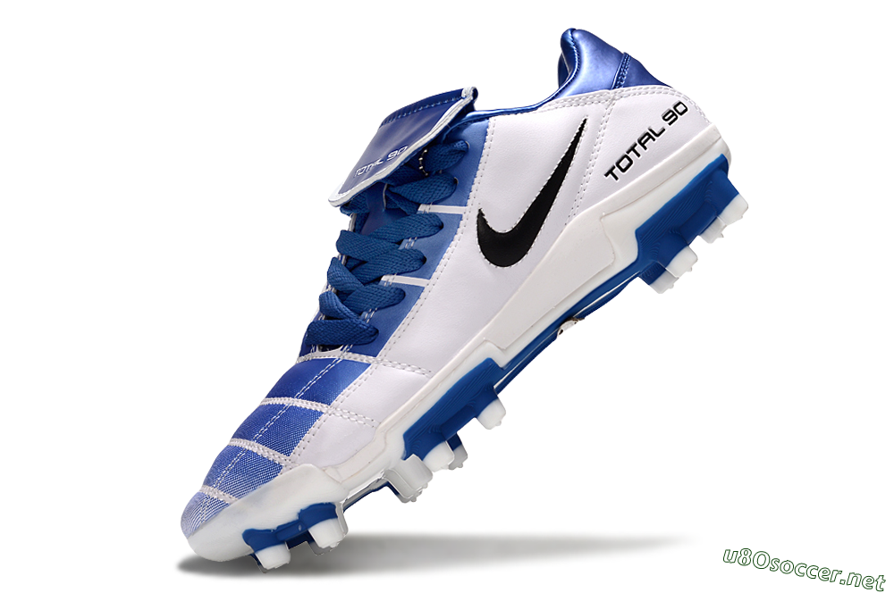 Men's Nike Total 90 III FG Football Boots - Blue/White/Black 6