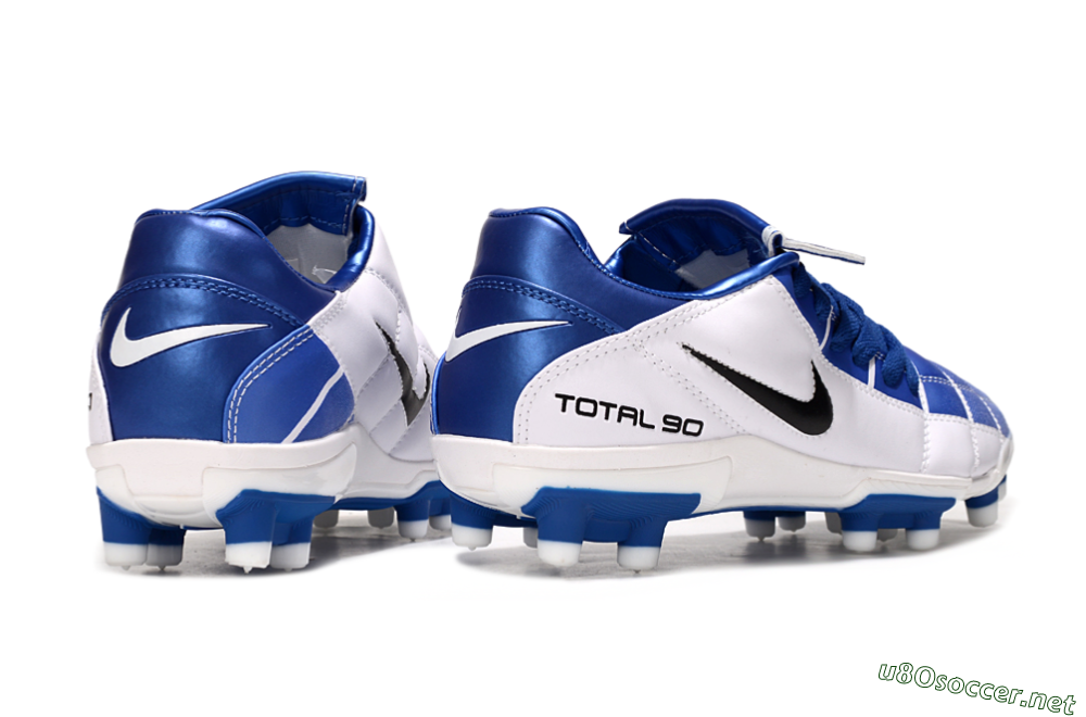 Men's Nike Total 90 III FG Football Boots - Blue/White/Black 7