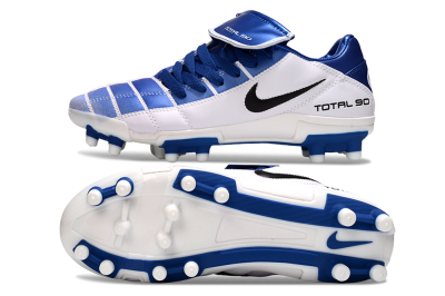 Men's Nike Total 90 III FG Football Boots - Blue/White/Black