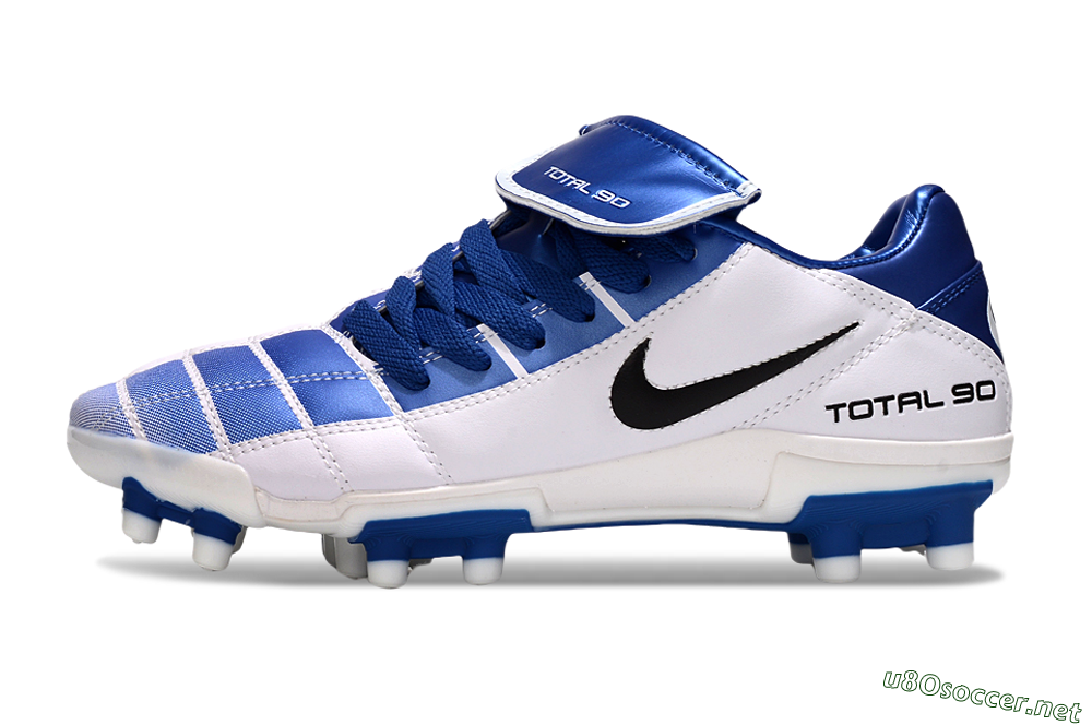 Men's Nike Total 90 III FG Football Boots - Blue/White/Black 0