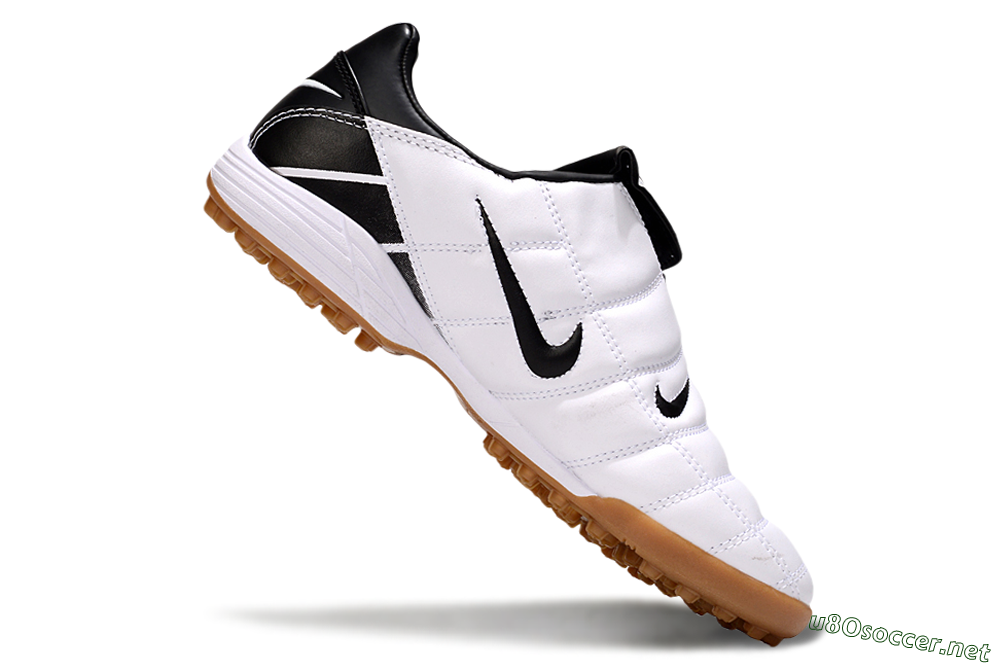 Men's Nike Total 90 III TF Football Shoes - Black/White/Brown 5