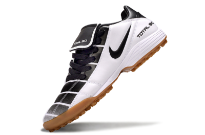 Men's Nike Total 90 III TF Football Shoes - Black/White/Brown