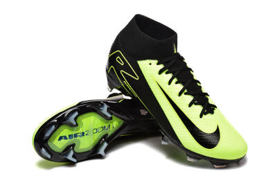 Men's Nike Air Zoom Mercurial Superfly 10 Elite FG Football Boots - Black/Yellow
