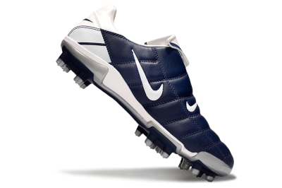 Men's Nike Total 90 III FG Football Boots - White/Blue/Grey