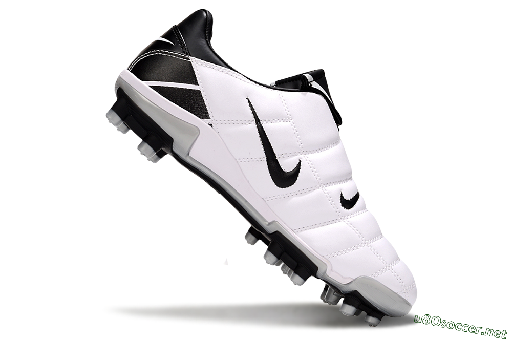 Men's Nike Total 90 III FG Football Boots - Black/White/Grey 5