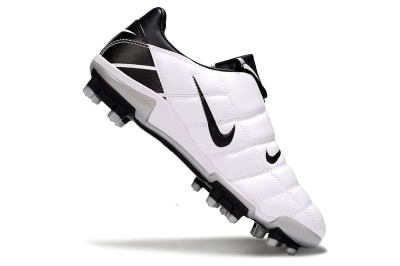 Men's Nike Total 90 III FG Football Boots - Black/White/Grey