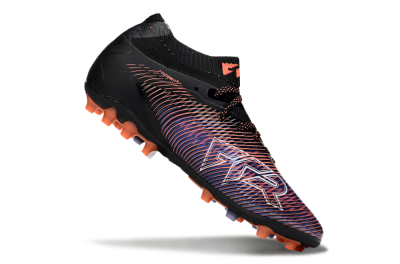 Men's Puma Future 8 Ultimate FG Football Boots - Black/Purple/Orange