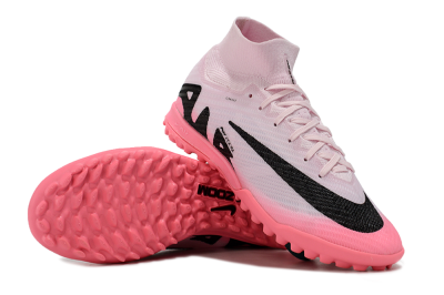 Unisex Nike Air Zoom Mercurial Superfly 9 Elite TF Football Shoes - Pink/Black