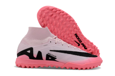 Unisex Nike Air Zoom Mercurial Superfly 9 Elite TF Football Shoes - Pink/Black