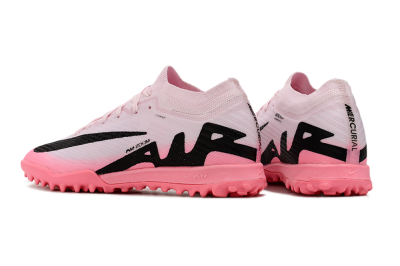 Unisex Nike Air Zoom Mercurial Vapor 15 Elite TF Football Shoes - Pink/Black